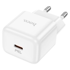 The N32, 1 Type-C, 30 W, PD + Qc, White Network Charger, White