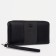 Women's wallet with lightning, black color