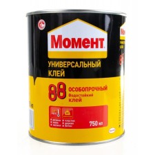 Glue moment 88 1777022, contact, rubber, yellow, 750 ml