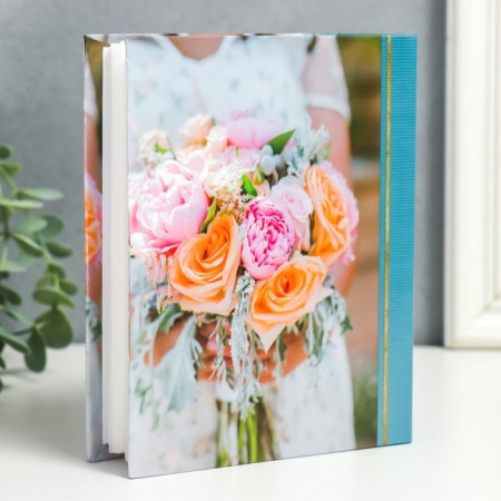 Photo album for 100 photos "Bouquet-3" 10x15 cm mix-4