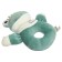 The rattle is soft on the ring "Frogstik", I crush me
