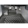 3D mats in the Mitsubishi L200 salon, 2015-2016, budget equipment, 4 pcs. (polyurethane)