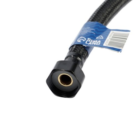 Flexible watering for water zein English, nylon, 1/2 ", tuzer nut, 50 cm, with a key, black-4