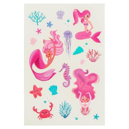 Translated tattoos "Mermaids", 14 x 21 cm-1