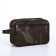Lightning cosmetic bag, external pocket, khaki color