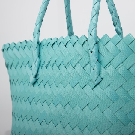 Bag Female Tout without fasteners, blue color-3