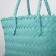 Bag Female Tout without fasteners, blue color