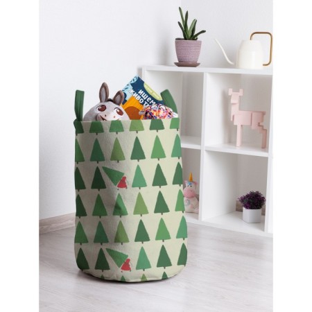 Toy basket "stole a Christmas tree, size 35x50 cm
