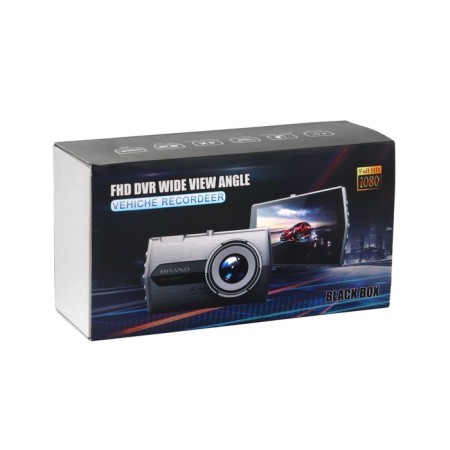 DVR 2 cameras, HD 1080P, IPS 4.0 WDR, review 170 °-8