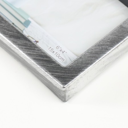 Photo frame plastic in 5 photos 10x15 "Noble deer" Dark silver 48x33x2.5 cm-1
