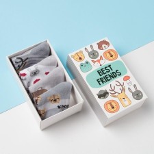 Set of socks of crumb I am “Friends”, 4 pairs, 10-12 cm