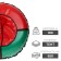 Tubing-vatrushka Onlitop "Standard", case diameter 110 cm, Mix color