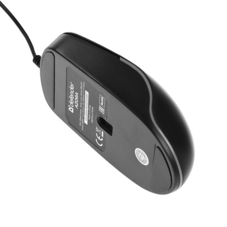 Mouse Defender Azora MB-241, game, wired, 1200 dpi, 1.8 m, USB, black-6