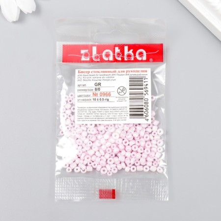Beads "Zlatka" 08/0, 3 mm, 10 g 0966 St. Lorine Mix-2