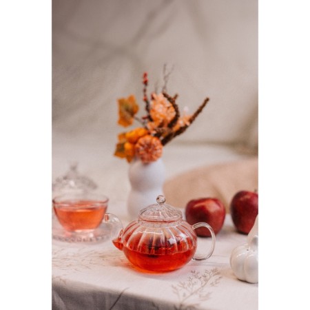 Glass teapot with glass sieve of the Dilan “Diana. Grace ", 400 ml-5