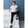 Male shirt, size 48, white color