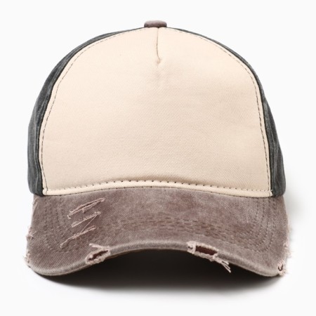 Male cap minaku, black color, size 56-58-1