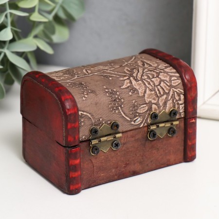 Casket wood chest "Rosary" 6.3x8.8x6.5 cm-3