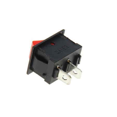 Clivant switch Rexant RWB-201, 250 V, 6A (2C), on-off, mini, red-1