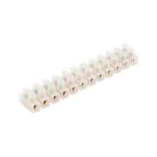 Dandhinated terminal block KV-10 (4-10 mm²), current 10 A, polyethylene white (ZVI) rexant