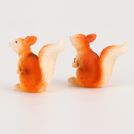 Miniature Puppet "Squirrel with an apple", set 2 pcs., Size 1 pc. - 5 × 4 cm-4