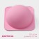 Baking uniform “Shar”, silicone, 13.5 × 6 cm, internal d = 11.7 cm, pink color