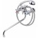 FAUZT FZS-428-54 bathtub mixer, two-wound, excess length 360 mm, watering can, chrome