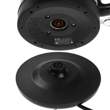 Electric kettle Leonord Le-1516, metal, 1.7 l, 2200 watts, silver-6