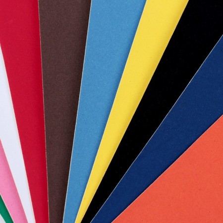 Colored paper, self-adhesive velvet 10 sheets, 10 colors "Kalyaka-Malyak", 175 x 250 mm-4