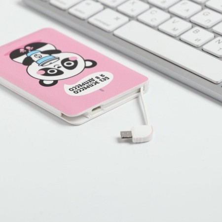 Charger "without espresso, I'm in depresso", 2500 MAH, 6 x 9.5 cm-5