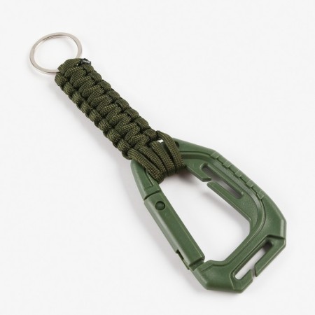 Tourist suspension, carbine with paracord, 19 x 6cm