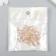 Decor for creativity Metal "Star" gold, crystal 0.6x1.1x1.1 cm