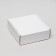 Self -charged box, white, 21 x 21 x 7 cm
