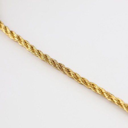 Thread for weaving, d = 4 mm, 15 ± 1 m, gold color-3
