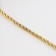 Thread for weaving, d = 4 mm, 15 ± 1 m, gold color