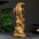 Figure "Eagle on Stone" 21x23x56cm