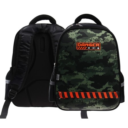 Backpack Bag School Calligrata "Camouflage", 39 x 30 x 14 cm-1