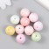 Busina Plastic for creativity "Textory ball. Purley" mix 1.6x1.6x1.6 cm