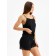 Women's pajamas (top, shorts) KAFTAN LEO Black Collection Rr 40-42