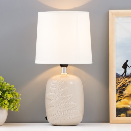 Arizzi table lamp E14 1x40W milk 18x18x33 cm Risalux-1