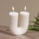 Candle "U" 3x7x8 cm, Coic wax