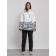Ski costume female winter, size 50, white color