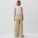 Women's pants Minaku: Casual Collection, Beige Cage color, size 44