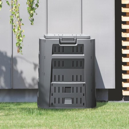 Composter ProsperPlast, 320 L, polypropylene, gray-1