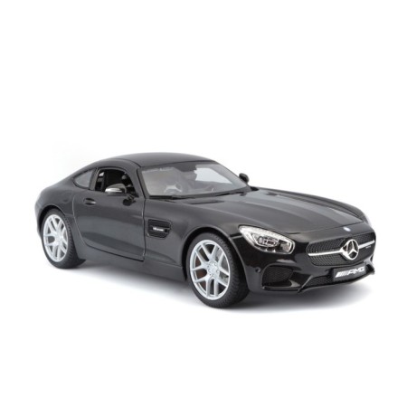 MASTO DIE-CAST MERcedes-AMG GT machine, opening doors, 1:18, black color-1