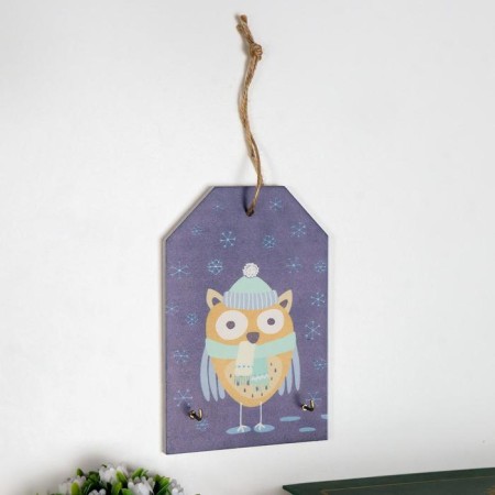 Decorative hooks "Council in a hat and scarf" 15x10x1.5 cm-1