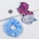 Hair gum and velvet icon, mermaid