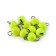 Cargo Cheburashka painted collapsible Yaman 10 pcs., 1 g, yellow