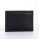 Male purse without fastening, black color