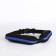 Waist bag for a zipper, black/blue color